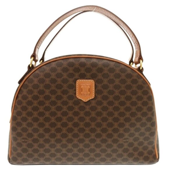 CELINE Brown Leather Bag - Picture 1 of 8
